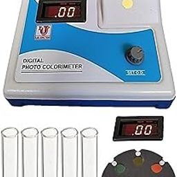 Lab Junction Colorimeter Digital Photo Colorimeter contains 8 ILFORD Narrow Pass Filters in Plastic Circular Range 400-700 nm L J - 312 as per Quality Standards-30