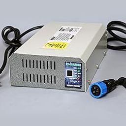 XSTRONG POWER EV SCOOTY Charger for (Lithium Battery) 72V / 10A / 84V MCU Based (Metal Body) (Kinetic Chagori Connector)-image-47