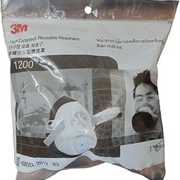 3M 1200 Single Half Facepiece + OV Cartridge Combo, KMOEL approved, IE520100124-image-13