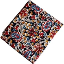 Cotton Printed Blouse Piece 1meter Colour Printed Multicolour-12