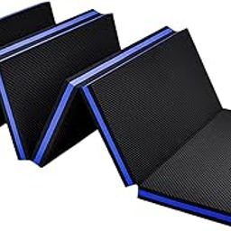 THE STYLE SUTRA Folding Mechanics EVA Mat Reusable Folding Knee Mat for Workout Gym Exercise Blue-picture-11