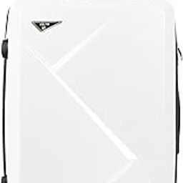 Reflection Jing Pin Cabin Luggage, Airline Approved Anti-Scratch Lightweight 20" Expandable Luggage, 360° Wheels, ABS Hard Case, Spinner Wheels, Travel Luggage, White, 28-Inch, Hard case expandable-image-51