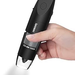 Digital Microscope Wireless Pocket Handheld USB Microscopes, 50x-1000x Zoom Fixed Focus HD Magnifier with LEDs, Inspection Camera Compatible with iPhone, Android Phone, MacBook, Windows PC (Black)-15