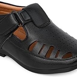 Sandal Black Roman Kid's Boys KSP006-image-71