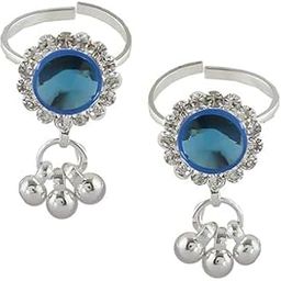 Silver Colour Designer Daily Use Fancy Toe Ring Bichudi for Women-image-55