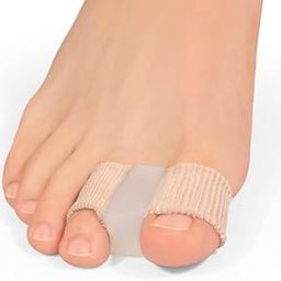 Ogweno 1 Pcs Gel Toe Separators for Bunions & Overlapping Toes - Breathable Bunion Corrector with Soft Gel Lining - Toe Spacers for Pain Relief, Hammer Toe Support & Foot Alignment for Women & Men-6