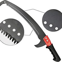 Fieldstar Pruning Saw (23 inch) | Curved Blade Hand Saw | Professional Pruning Saw with Hook | Hand Powered Heavy Duty Pole Saw for Tree Trimming Pole Saws, Black-image-3