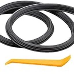 Careflection Car Dash board Wind shield Sound, Odour, smell, Horn, Noise,Vibration proof Sealing Strips Stickers (1.6M, Pack of 1) Rubber Gap Seal U-Type Insulation - With applicator tools-31