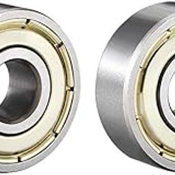 SHIVLAHERI 606ZZ Ball Bearings,Metal Double Shielded Miniature Deep Groove (6mm x 17mm x 6mm) Radial Bearings Robotics or DIY Projects 3D Printer (Pack Of-2)-picture-22