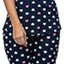 Women Cotton Printed Feeding Top & Capri Set 2313-image-16