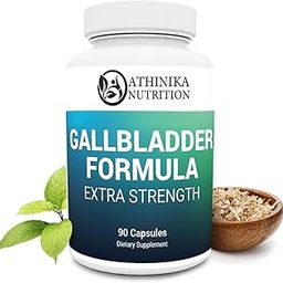 Gallbladder Formula Extra Strength - with Ox Bile Powder and Conjugated Bile Acid - Digestive Enzymes Proprietary Blend - Full 45-Day Supply - 90 Vegetable Capsules-image-67