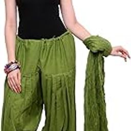 Women's Loose Fit Mid Rise Salwar-image-15