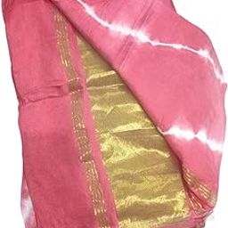 Gajji Silk Lehriya Print Fancy Dupatta-image-0