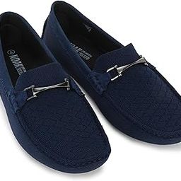 Handcrafted Blue Knitted MESH Horse-BIT Loafer-image-39