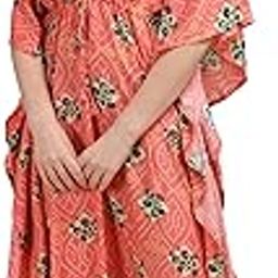 100% Rayon Sleep wear Nighty nd66 Blush Pink 3-image-3