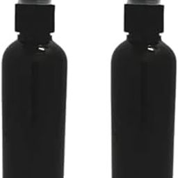 PATHALL Empty Black Spray Bottle | Small 100ml for Hair, Face, Plant, Hand, Kitchen | With Fine Mist Nozzle Pressure - Pack of 2-55