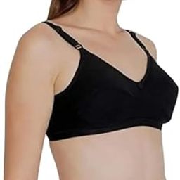 Women Bee-Heart Cotton Padded Non-Wired Full Coverage Daily Use Regular Bra Breathable Bra is high on Technology, Comfort and functionality-image-22