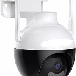 5MP 4K FHD Wi-Fi Outdoor PTZ Security Camera with 360 Degree Video Coverage, Two-Way Audio Talk & Colored Night Vision Motion Detection and Voice Tracking-picture-30