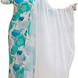 Women's Floral Straight Printed Kurta Pant With Dupatta Set | kurta sets for woman-15