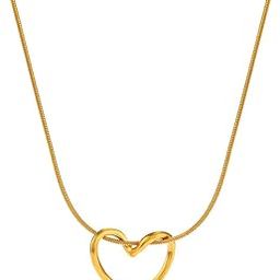 Hollow Heart Necklace for Women | Anti-Tarnish Waterproof Jewelry for Everyday Wear | Valentines, Birthday, Anniversary, Wedding Gifts for Wife, Mom & Sister-10