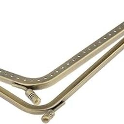 Bronze L Shaped Metal Purse Bag Making Frames with Kiss Clasps 15.5X8.5Cm|Crafts|Sewing|Foundations & Undergarments|Purse Handles, Frames & Feet-image-44