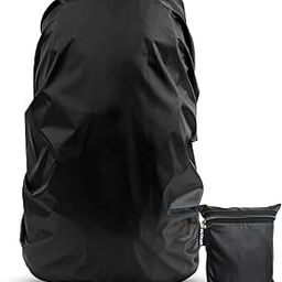 Sakar Rain Proof Backpack Waterproof Bag Cover and Pressure Resistant Rainproof Dust Proof Protector Elastic Adjustable for Trekking & Laptop, School Bag Cover, Luggage Bag Cover with Pouch-picture-23