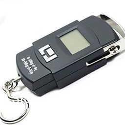 Weight Machine for Luggage, Wait Machine, Luggage Wighing Scale, Digital Weighing Scale, Bag Weighing Scale for Luggage, Electronic Portable Fishing Hook Type Digital LED Screen, 50 kg (Black) Vcx-178-21