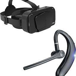Drumstone 𝗖𝗼𝗺𝗯𝗼 C939 Immersive 360 Degree VR and Crystal-Clear Sound Headset, VR Headset and Ear Hook—Designed for Comfort, Style, and Seamless Entertainment-𝟭𝟱 𝗬𝗲𝗮𝗿𝘀 𝗪𝗮𝗿𝗿𝗮𝗻𝘁𝘆-picture-23