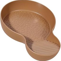 BNF® Reptile Bathing Dish Pool Turtle Water Dish for Chameleon Frogs Pet Supplies tan|Pet Supplies | Reptile Supplies|1 Tortoise ramp Bowl-image-91