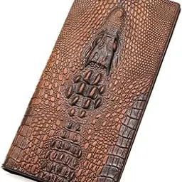spiffy Crocodile Emboss Designer Clutch Wallet for Women, Ladies Purse, Hand Purse Woman, Women's Slim Wallet-picture-32