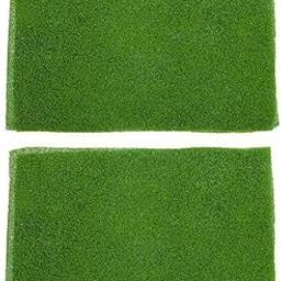 ATORSE Toy 3x2pcs Light Green Grass Mat Lawn Model Railway Scenery Micro Landscape Decor-image-8