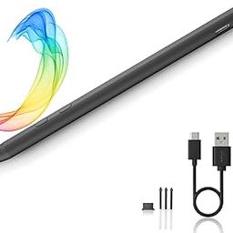Tmiyas Stylus Pen for Microsoft Surface with 4096 Pressure, Fast Charge, Palm Rejection, Magnetic, Works with Surface 3, Pro, Go, Laptop, Book, Studio, ASUS, HP, DELL-7