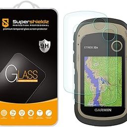 Supershieldz (2 Pack) Designed for Garmin eTrex 10, 20, 20x, 22x, 30, 30x, 32x Tempered Glass Screen Protector, Anti Scratch, Bubble Free-16