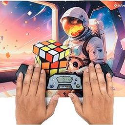 Cubelelo Drift Timer and AstroCuber Mat Combo | Precision Speed Cubing Timer & Premium Non-Slip Mat | Enhance Your Cubing Performance | Ideal for All Ages & Skill Levels-image-13