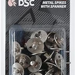 Unisex Adult's Metallic-Fiber Metal Spikes & Spanner for Cricket Shoes, Multicolour-image-28