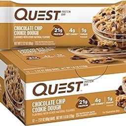 Quest Bar - 60g x 12 (Chocolate Chip Cookie Dough)-image-84