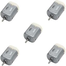 SP Electron Pack of 5 Pcs DC Electric Toy Motor 3 to 6V Rectangular White Rear Cover Small Electric Motor for DIY Toys, Science Projects-image-89