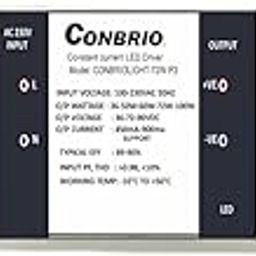 CONBRIO ELECTRO 36W-50W-60W Led Driver For LED Street Light Flood Light (Green) (36-90VDC 450mA)-11