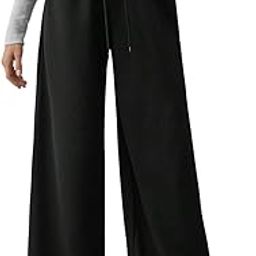 Straight Long Length Trouser Style Drawstring Contrast Belt Black and White Trackpant for Women/Trending, Relaxed Casual Lowers for Women-image-96