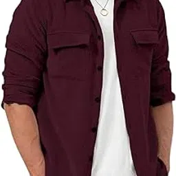 combraided Men's Full Sleeve Corduroy Striped Casual Jacket, Perfect for Stylish Outfits-picture-23