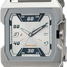 Party Analog Silver Dial Men's Watch-NL1474SM01/NP1474SM01-42