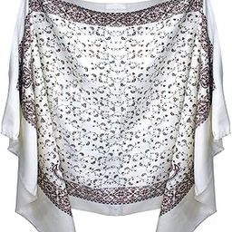 Winter Warm Printed Woven Shawl, Wraps Soft Woolen Stole for Women and Girls-24