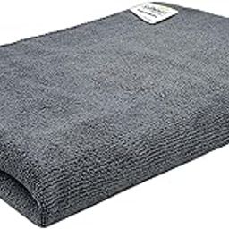 SOFTSPUN Microfiber Gym & Sports Sweat Towel 1 pc 40x60cm 340 GSM Grey Ultra Absorbent Lightweight UltraCompact Quick Drying for Working Out Camping Hiking Travel Men & Women Daily Use.-32