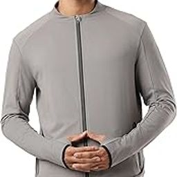 SP17 Men's Soft Touch Microfiber Elastane Stretch Thumbhole Active Wear Jacket with Stay Dry Treatment-image-92