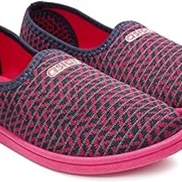 Women's DAISY-01 Casual Sneaker,Walking Shoes Lightweight Soft & Comfortable with Extra Cushion White Slip-On Shoes for Women's & Girl's-image-73