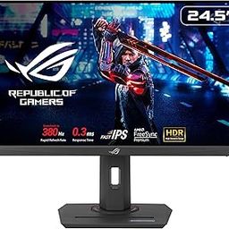 ASUS ROG Strix XG259QNS Gaming Monitor for Esports 25" (24.5), FHD (1920x1080), Frequency 380 Hz (OC), Fast IPS, Response Time 1 ms (GTG), HDR, DisplayWidget Center, Black-11
