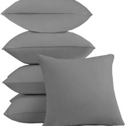 Premium Polyester Fiber Cushion Fillers - Pack of 5 Pcs | 12 x 12 Inches | Light Grey| Cushions, Sofa Pillow, Cushion for Sofa, Cushion for Bed, Decorative Pillow, Pillow for Support-image-78