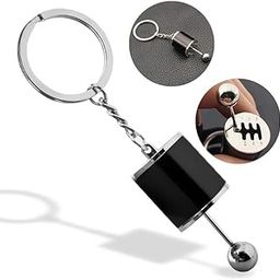 Cassarina Six Speed Manual Transmission Shift Gear Box Fidget Toy Automotive Part Car Keychain Key Ring Key Chain Ring Keyrings Keyfob-image-87