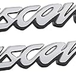 WAZA Bajaj Discover Bike Emblem Monogram, Logo Metal Chrome 3D Sticker Badge for Petrol Tank Waterproof Durable Self-Adhesive Non-Rusting Decal for Bikes (Set of 2 pcs, Silver-Metallic)-image-11