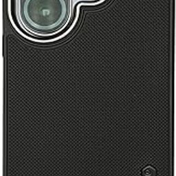 NIUKIN Super Frosted Shield Pro Soft Mobile Back Case for Vivo X200 FE 5G | Camera Ring | Shockproof Scratchproof Cover | Black-image-36